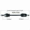Wide Open OE Replacement CV Axle for HONDA FRONT R MUV700 BIG RED 09-13 HON-7036
